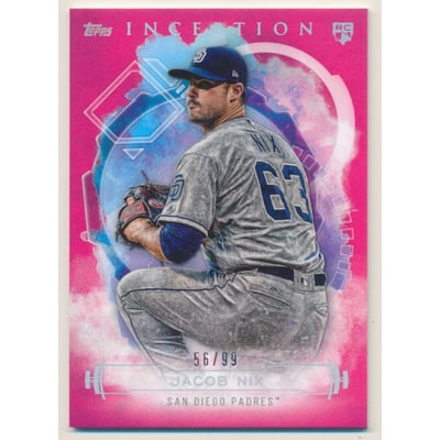 2019 Topps Inception Magenta #77 Jacob Nix