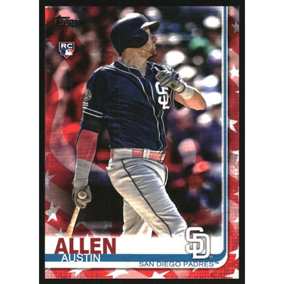 2019 Topps Update Independence Day #US103 Austin Allen