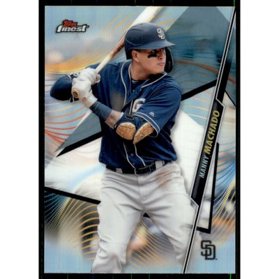 2020 Finest Refractors #34 Manny Machado