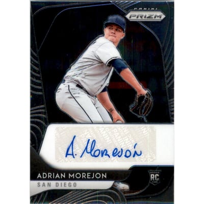 2020 Panini Prizm Rookie Autographs #2 Adrian Morejon