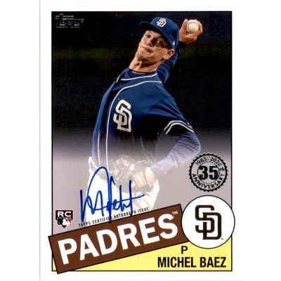 2020 Topps '85 Topps Autographs #85AMB Michel Baez S2