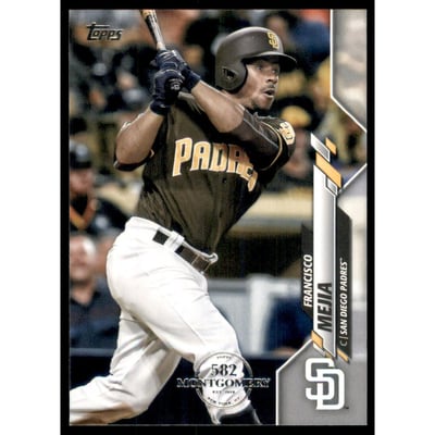 2020 Topps Factory Set 582 Montgomery Club #630 Francisco Mejia