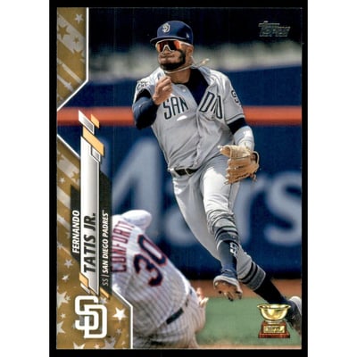 2020 Topps Factory Set Gold Stars #168 Fernando Tatis Jr. CUP