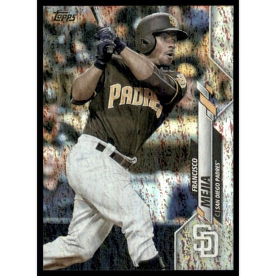 2020 Topps Factory Set Sparkle Foil #630 Francisco Mejia
