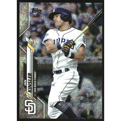 2020 Topps Factory Set Walmart Foilboard #34 Ian Kinsler