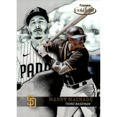 2020 Topps Gold Label Class 2 #80 Manny Machado