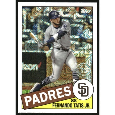 2020 Topps Update '85 Topps Silver Pack Chrome #CPC35 Fernando Tatis Jr.