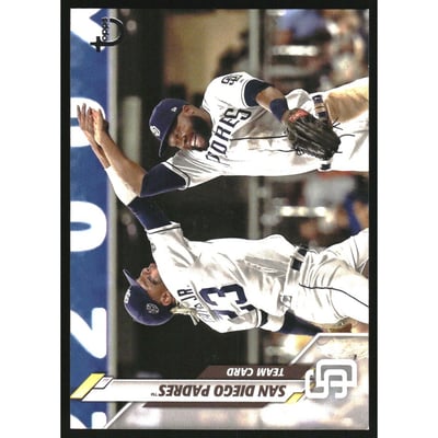 2020 Topps Vintage Stock #634 San Diego Padres TC