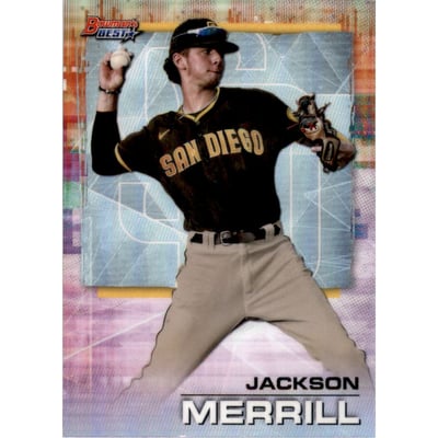 2021 Bowman's Best Refractors #66 Jackson Merrill