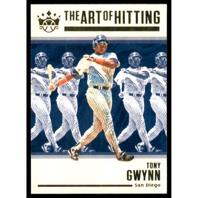 2021 Diamond Kings The Art of Hitting #6 Tony Gwynn