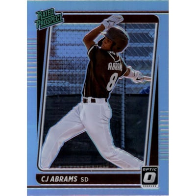 2021 Donruss Optic Rated Prospects Holo #9 CJ Abrams