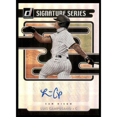2021 Donruss Signature Series #7 Luis Campusano