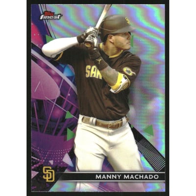 2021 Finest Refractors #31 Manny Machado