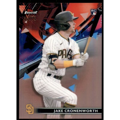 2021 Finest Rose Gold Refractors #26 Jake Cronenworth