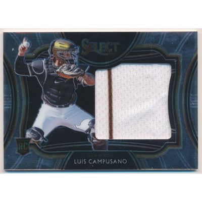 2021 Select Horizontal Rookie Jumbo Swatch #20 Luis Campusano