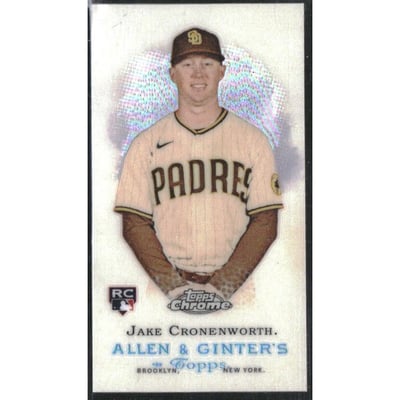 2021 Topps Allen and Ginter Chrome Mini Rookie Design Variations #MRD18 Jake Cronenworth