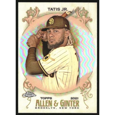2021 Topps Allen and Ginter Chrome Refractors #35 Fernando Tatis Jr.