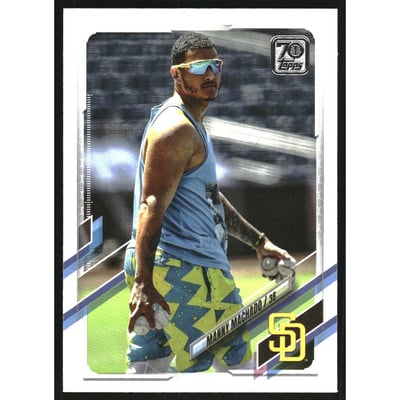 2021 Topps Base Set Photo Variations #192 Manny Machado/shorts/tank top