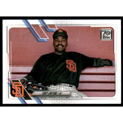 2021 Topps Base Set Photo Variations #266A Tony Gwynn