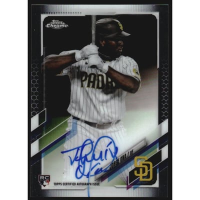 2021 Topps Chrome Rookie Autographs #RAJON Jorge Ona