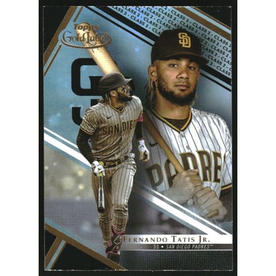 2021 Topps Gold Label Class 2 Black #95 Fernando Tatis Jr.