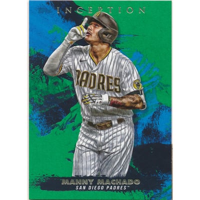 2021 Topps Inception Green #66 Manny Machado