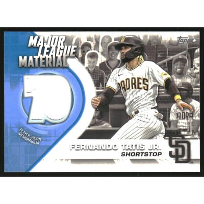 2021 Topps Major League Material Relics #MLMFT Fernando Tatis Jr. S2