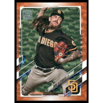 2021 Topps Orange Foil #265 Mike Clevinger