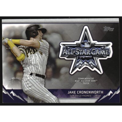 2021 Topps Update All-Star Game Manufactured Sleeve Patches #ASGPJC Jake Cronenworth