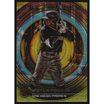 2022 Bowman Inception Gold #25 Victor Acosta