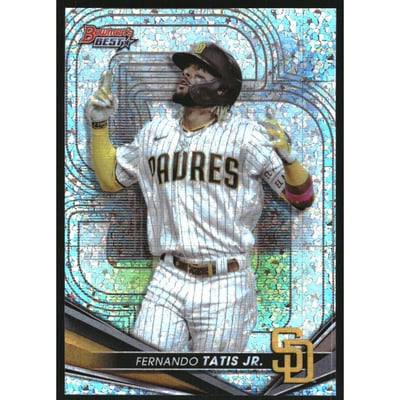 2022 Bowman's Best Mini Diamond Refractors #18 Fernando Tatis Jr.