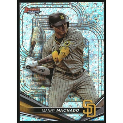 2022 Bowman's Best Mini Diamond Refractors #40 Manny Machado