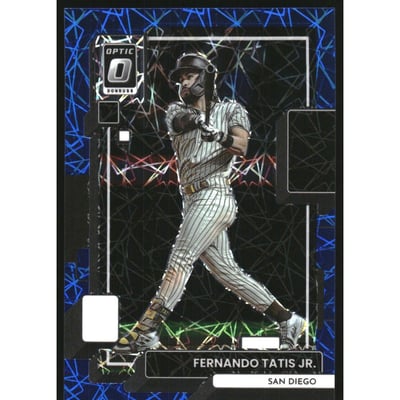 2022 Donruss Optic Blue Velocity #101 Fernando Tatis Jr.