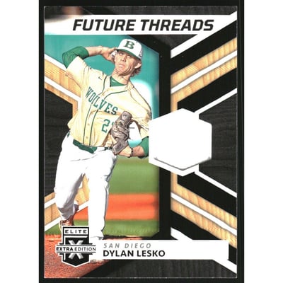 2022 Elite Extra Edition Future Threads #6 Dylan Lesko