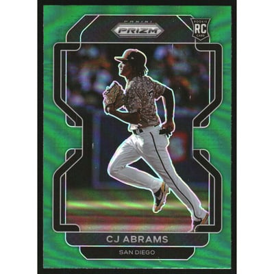 2022 Panini Prizm Prizms Green #12 CJ Abrams