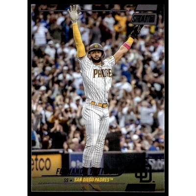 2022 Stadium Club Black Foil #6 Fernando Tatis Jr.