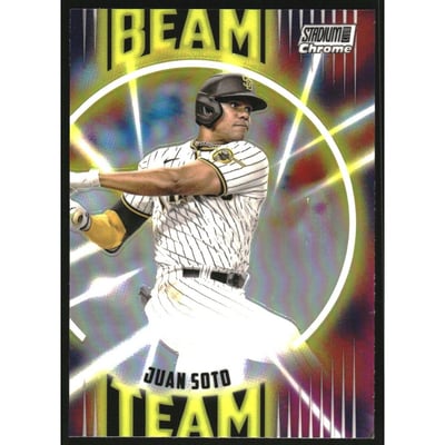 2022 Stadium Club Chrome Beam Team #BT4 Juan Soto