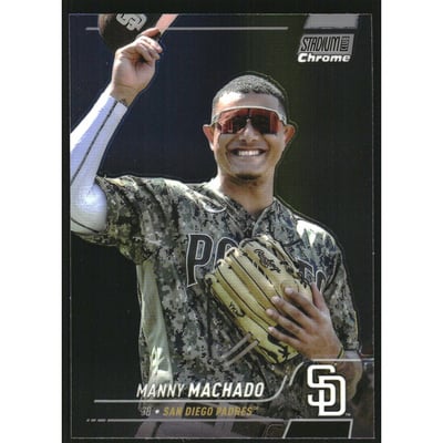 2022 Stadium Club Chrome Insert #230 Manny Machado
