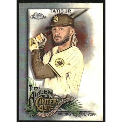 2022 Topps Allen and Ginter Chrome Refractors #15 Fernando Tatis Jr.