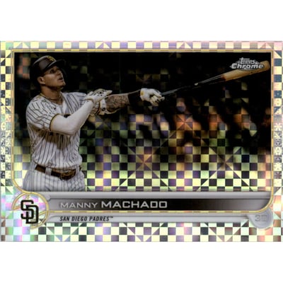 2022 Topps Chrome X-fractors #90 Manny Machado