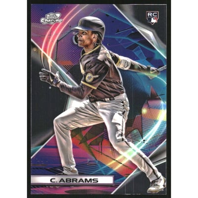 2022 Topps Cosmic Chrome #133 CJ Abrams RC