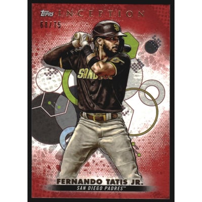 2022 Topps Inception Red #86 Fernando Tatis Jr.