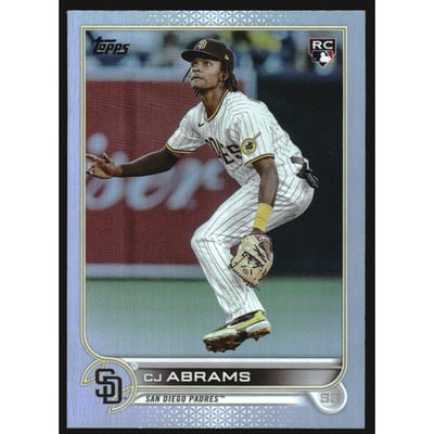 2022 Topps Update Rainbow Foil #US34 CJ Abrams