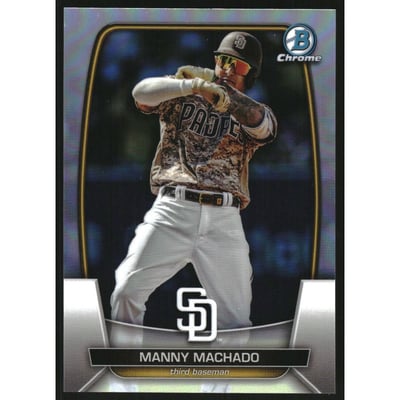 2023 Bowman Chrome Refractors #73 Manny Machado