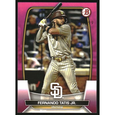 2023 Bowman Fuchsia #11 Fernando Tatis Jr.