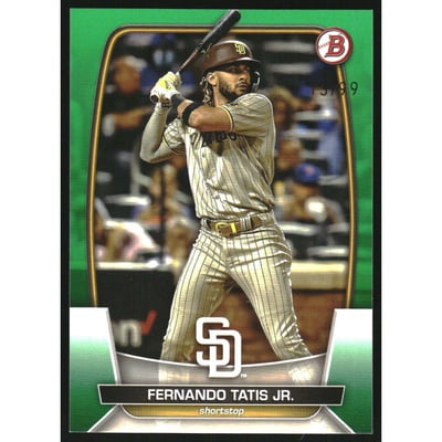 2023 Bowman Green #11 Fernando Tatis Jr.