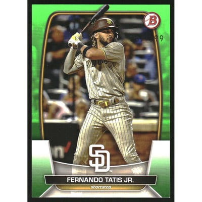 2023 Bowman Neon Green #11 Fernando Tatis Jr.