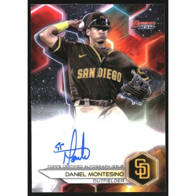 2023 Bowman's Best Best of '23 Autographs #B23DM Daniel Montesino
