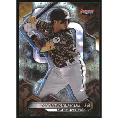 2023 Bowman's Best Mini Diamond Refractors #61 Manny Machado