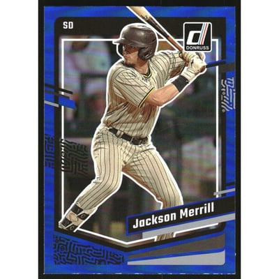 2023 Donruss Holo Blue #117 Jackson Merrill